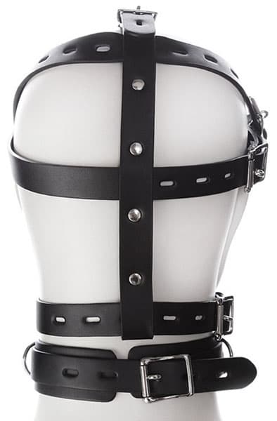 SM Harness Head Muzzle Black