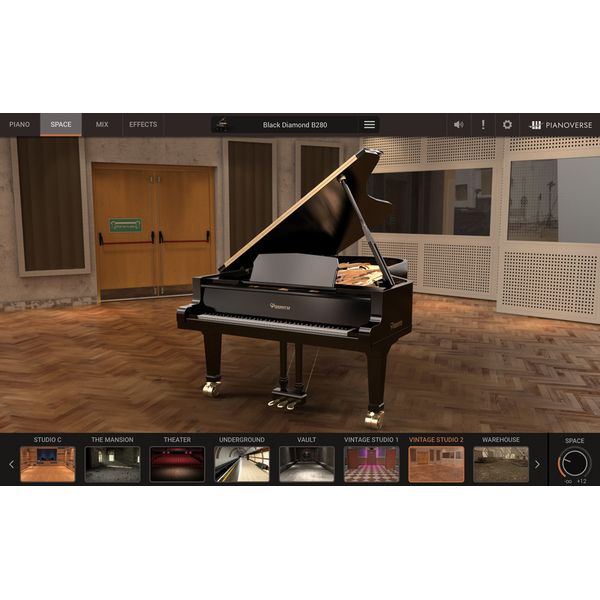 IK Multimedia Pianoverse-Black Diamond B280