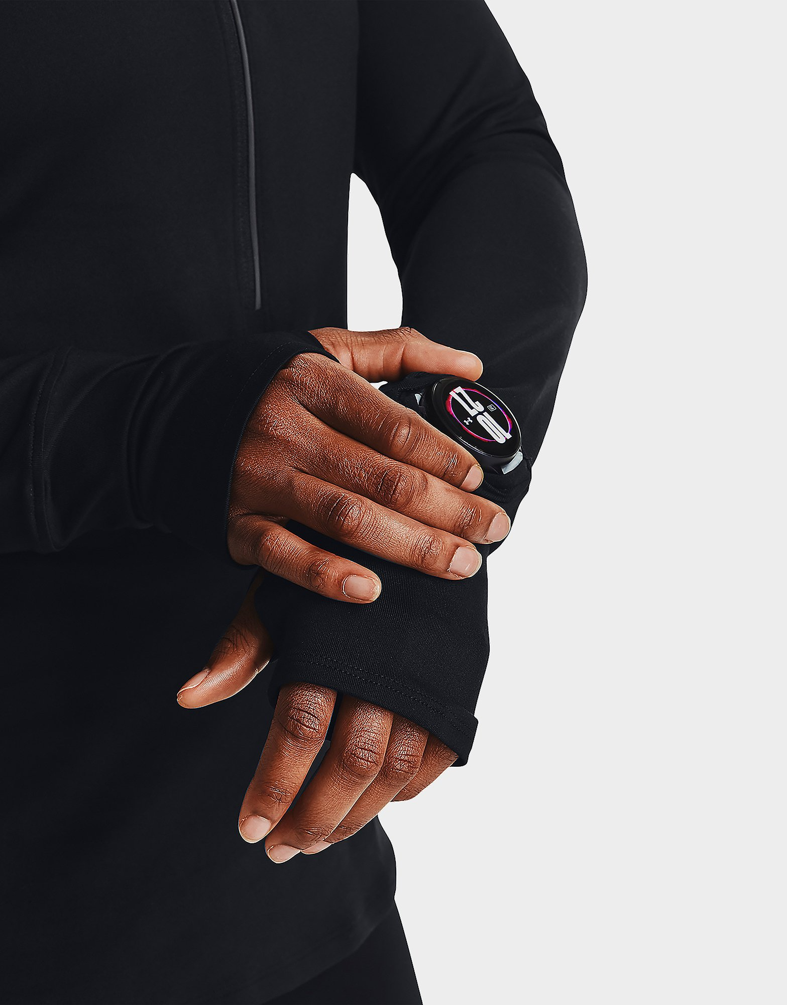 Under Armour Long sleeve Qualifier Run ½ Zip