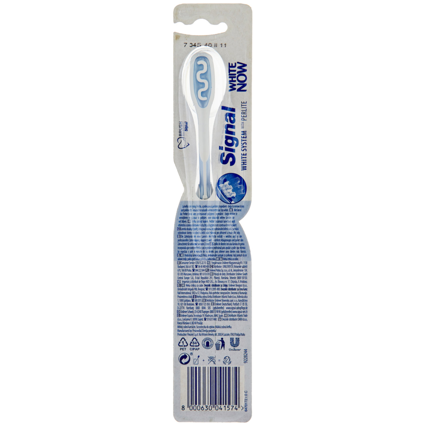 Signal Zahnbürste White System by White Now soft