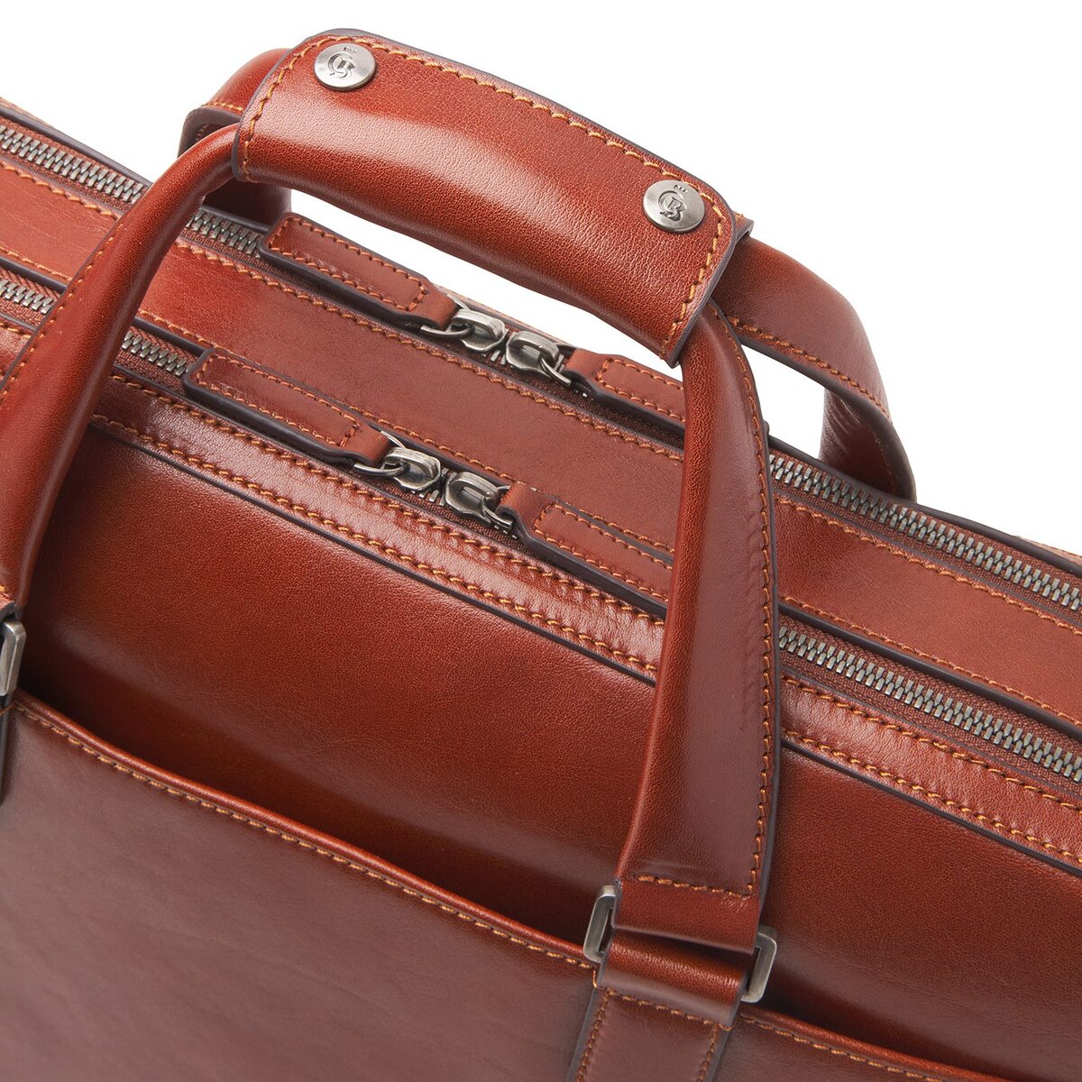 Castelijn & Beerens Gaucho Paul Laptoptas 15,6 inch RFID Cognac