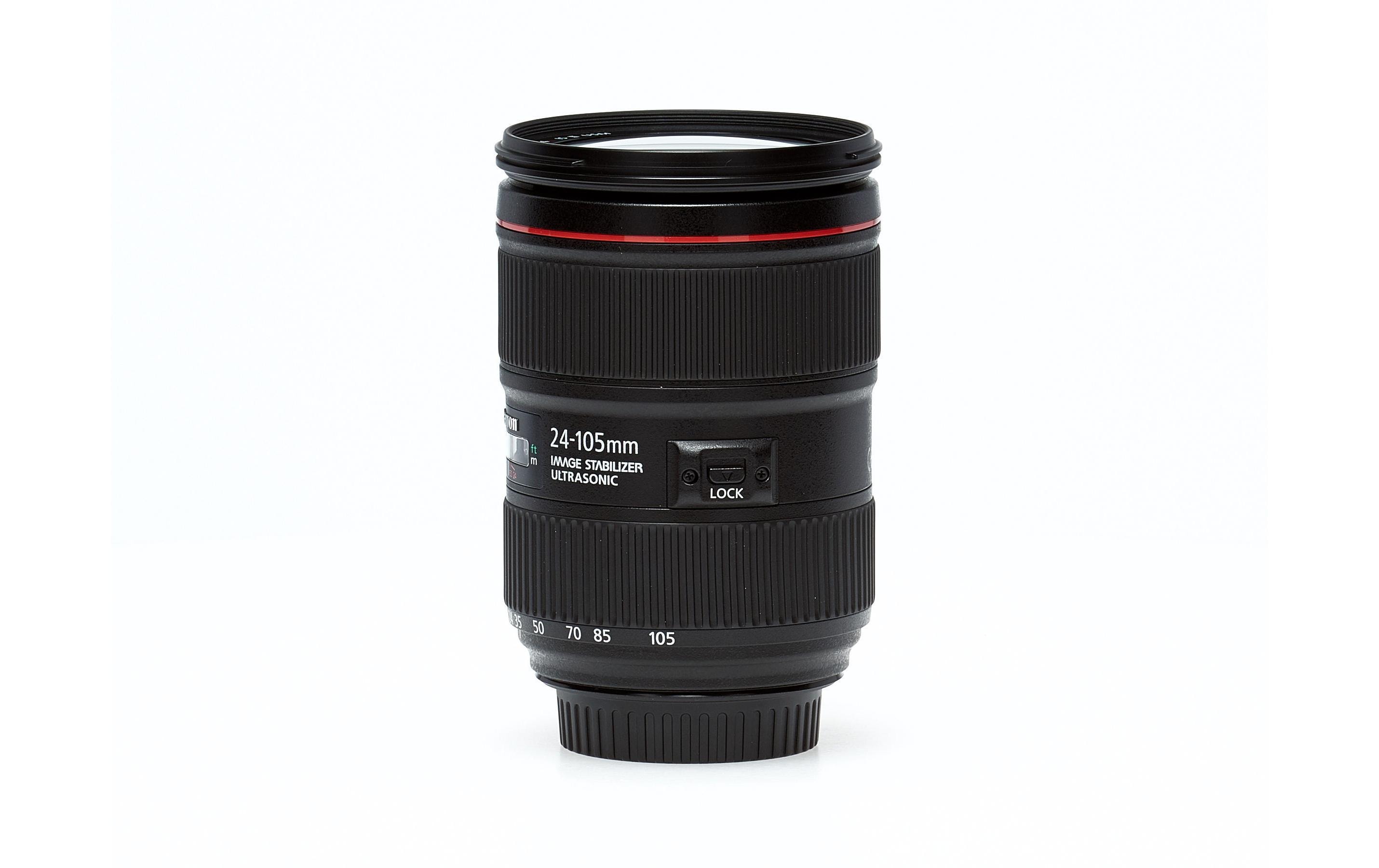 Zoomobjektiv EF 24-105mm F/4.0L IS II USM Canon EF<br>Standard-Zoomobjektiv der L Serie mit Profi-Leistung