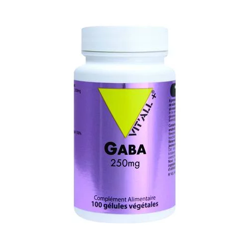 Gaba 250mg Vit'all+ - 100 Gélules Végétales