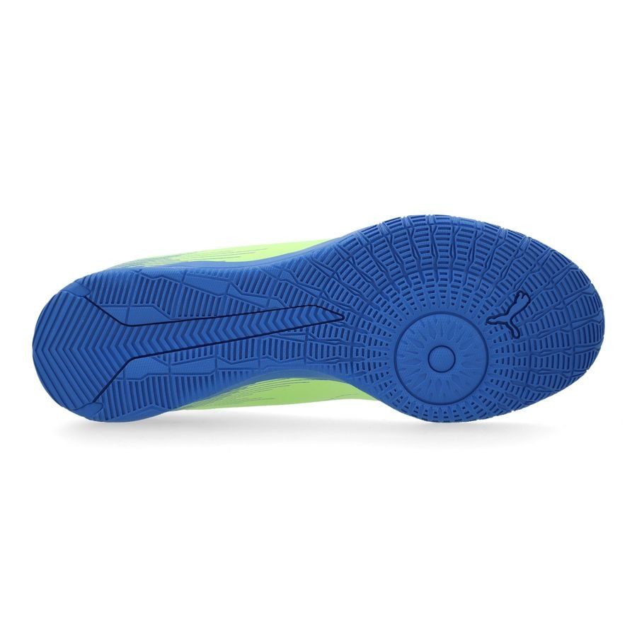 PUMA Ultra 5 Play IT Lights Out - Fizzy Apple/Blanc/Bleu Enfant