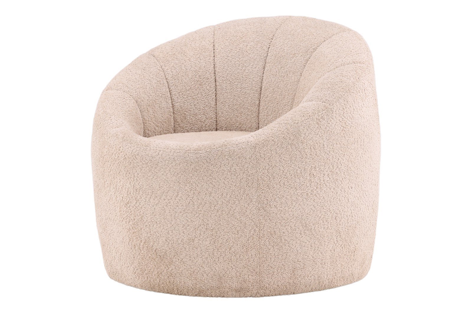 Warren stol Beige boucle\n