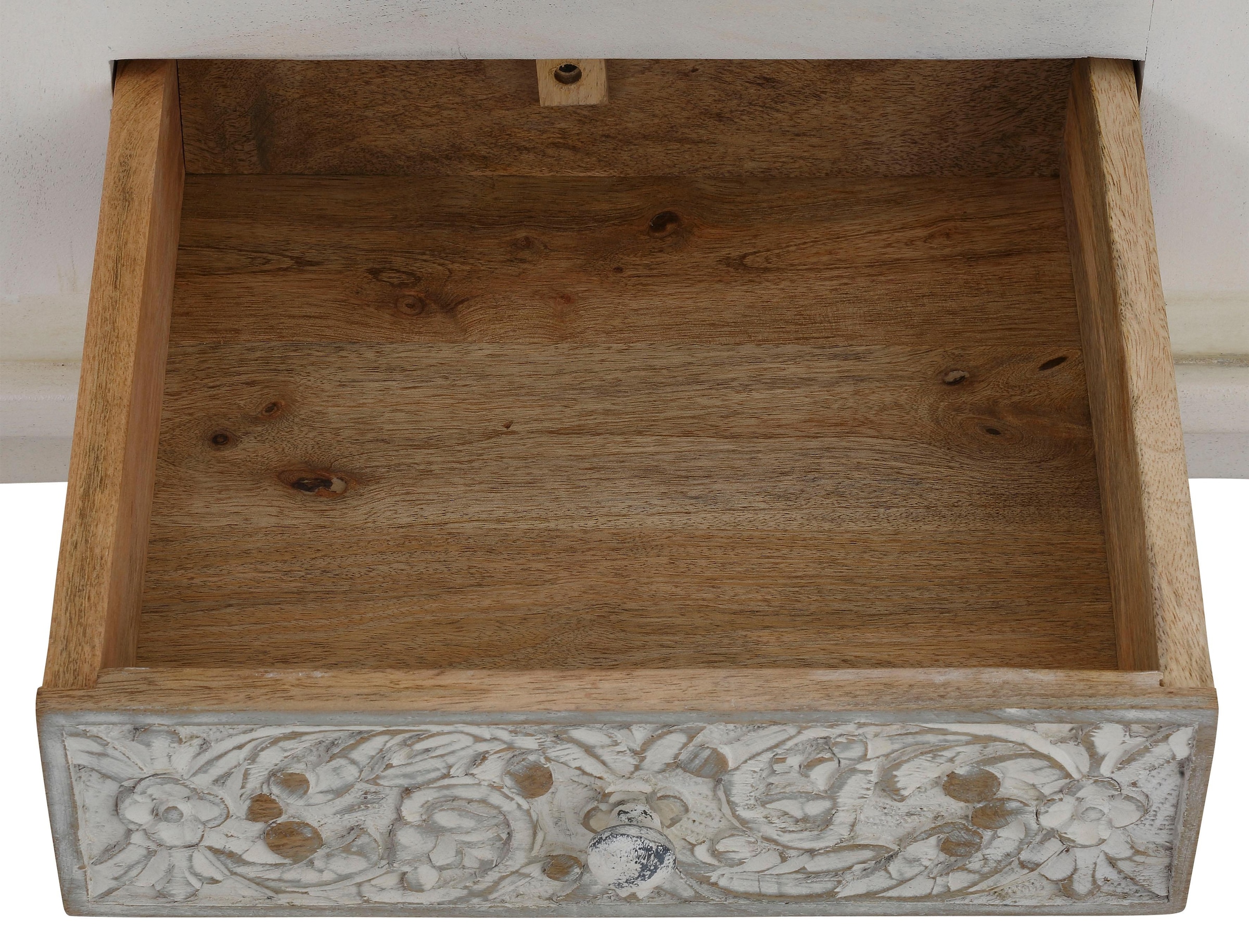 Home affaire Sideboard »Rajat« Kommode aus Mangoholz mit Türfrontfräsungen, Breite 140 cm