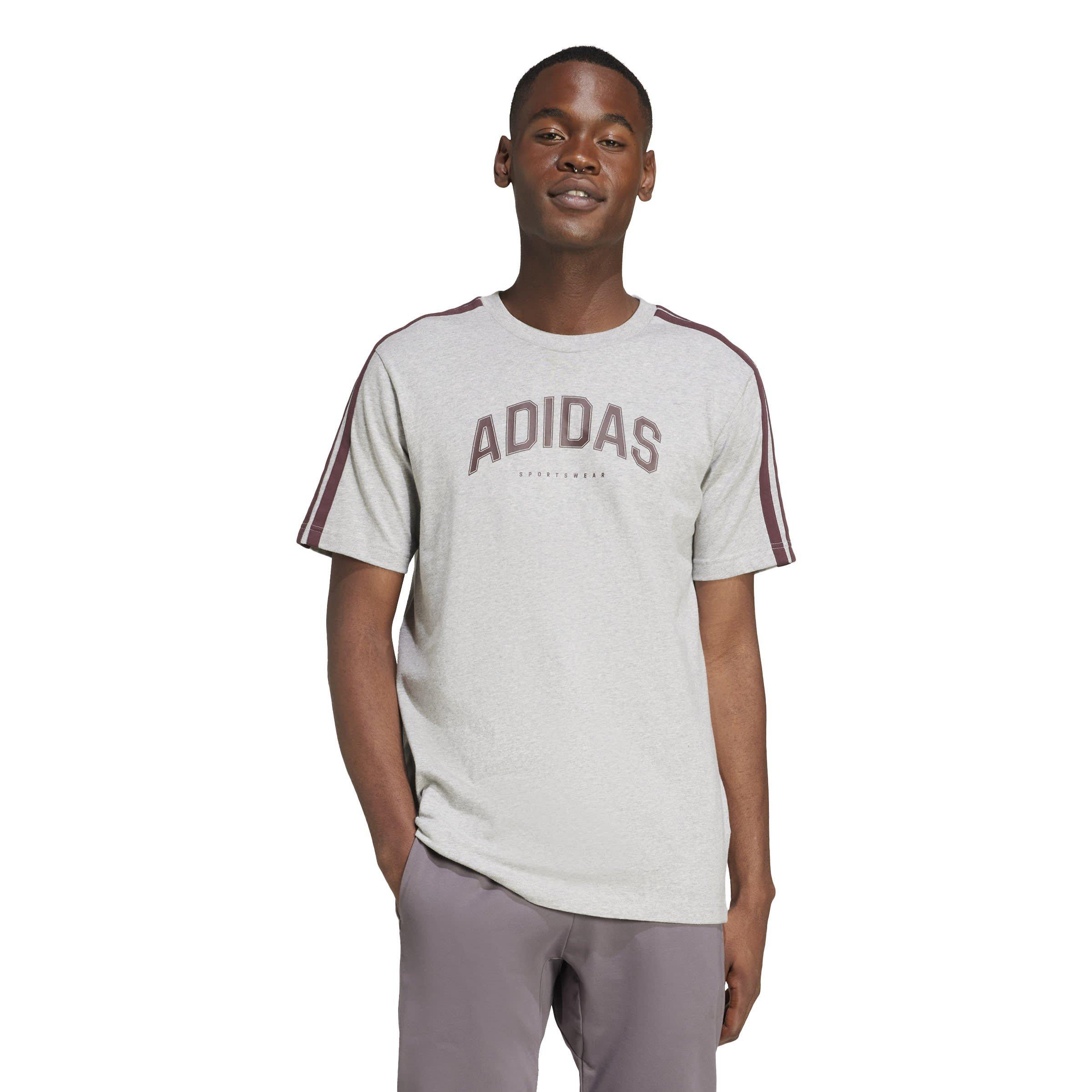 adidas Codes Collegiate Linear Graphic T Shirt Mens