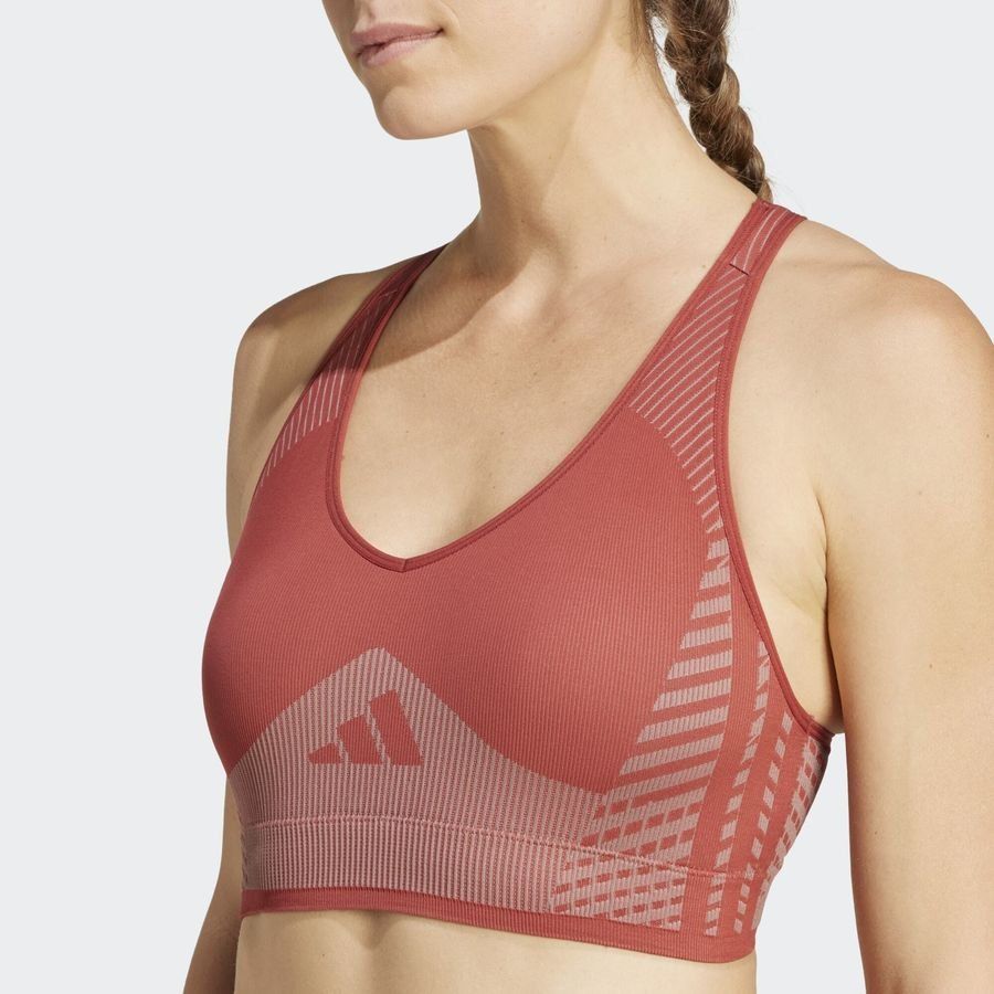 Adidas Brassière AEROKNIT Training Maintien léger