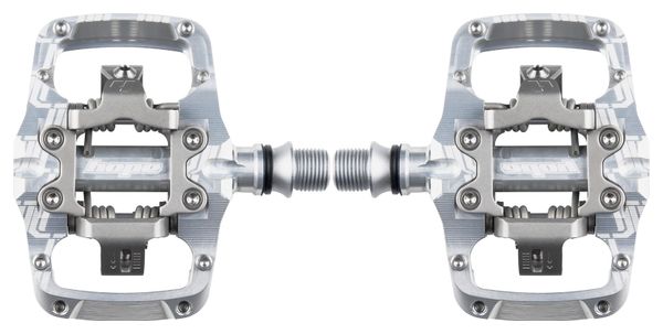Paire de Pédales Automatiques Hope Union TC Clip Argent