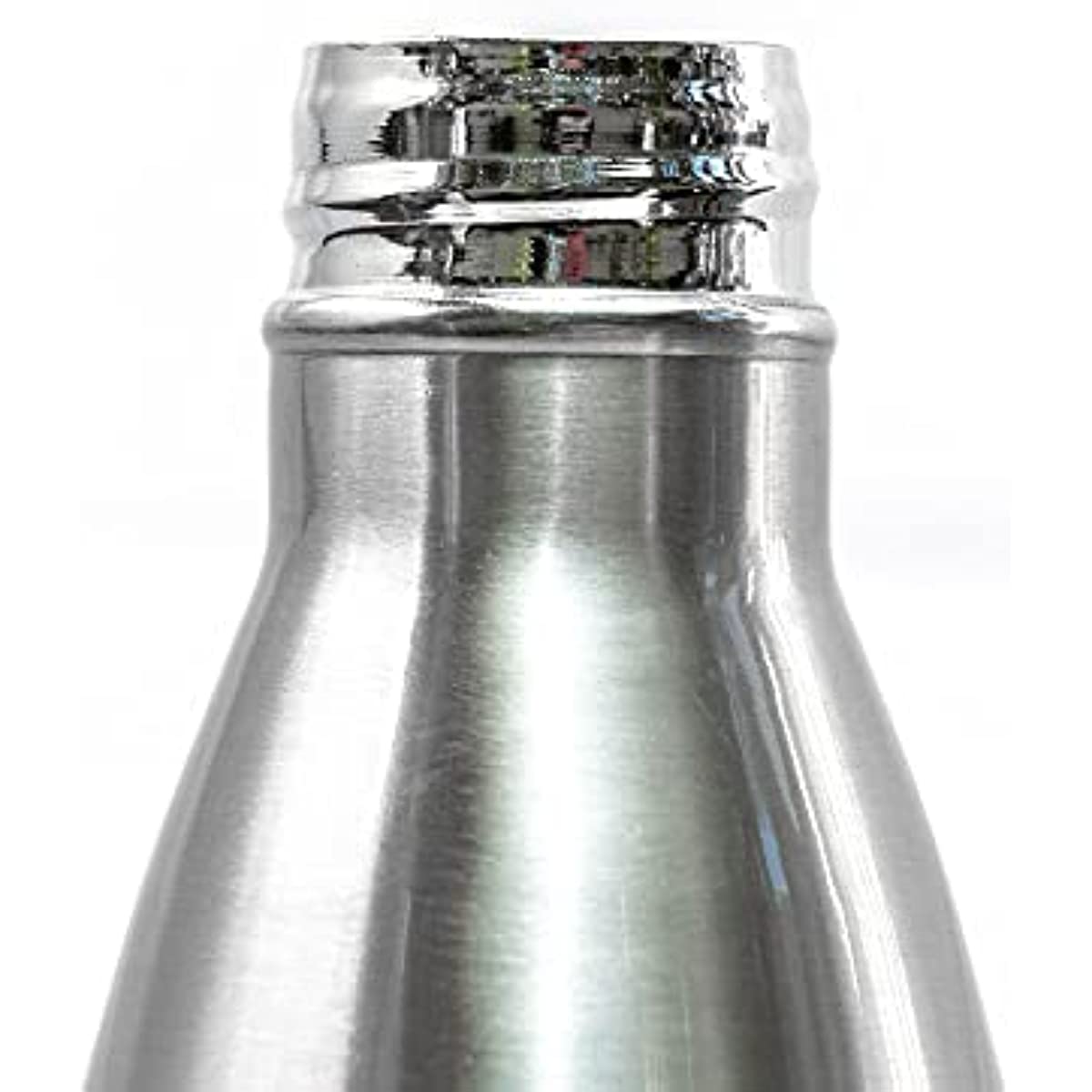 Garrafa T&eacute;rmica de Inox Parede Dupla Prata 500ml