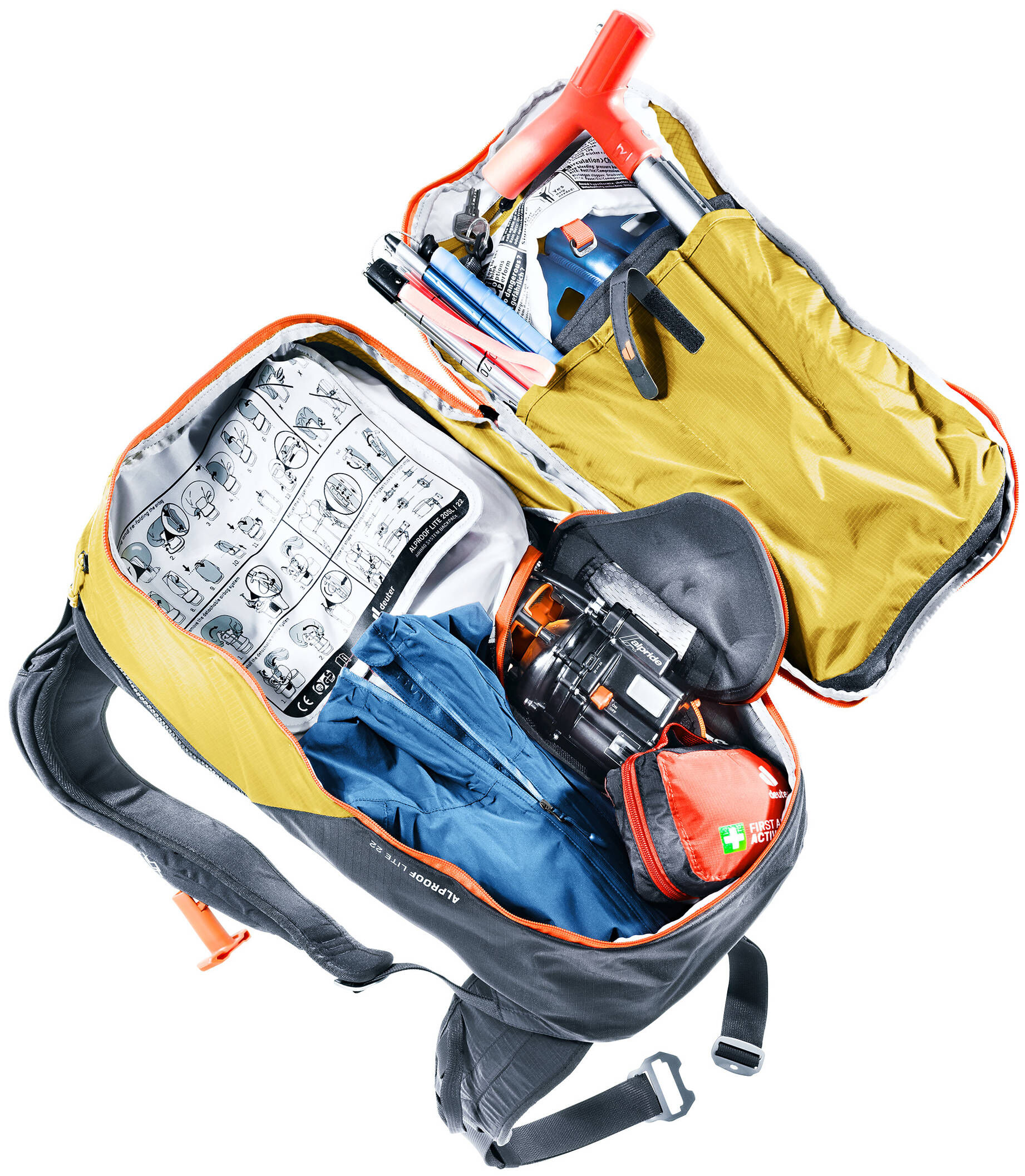 deuter| Herren Lawinenrucksack Alproof Lite 22