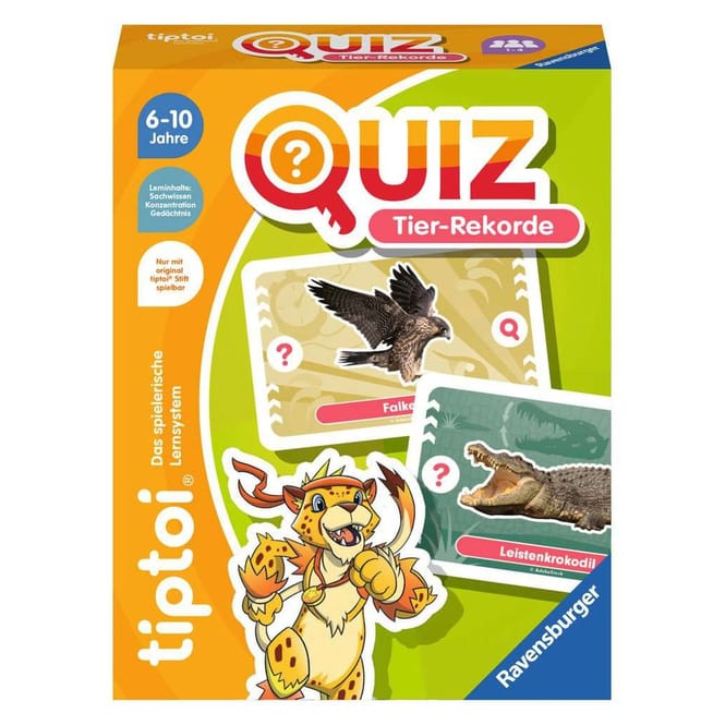 tiptoi® Quiz - Tier-Rekorde