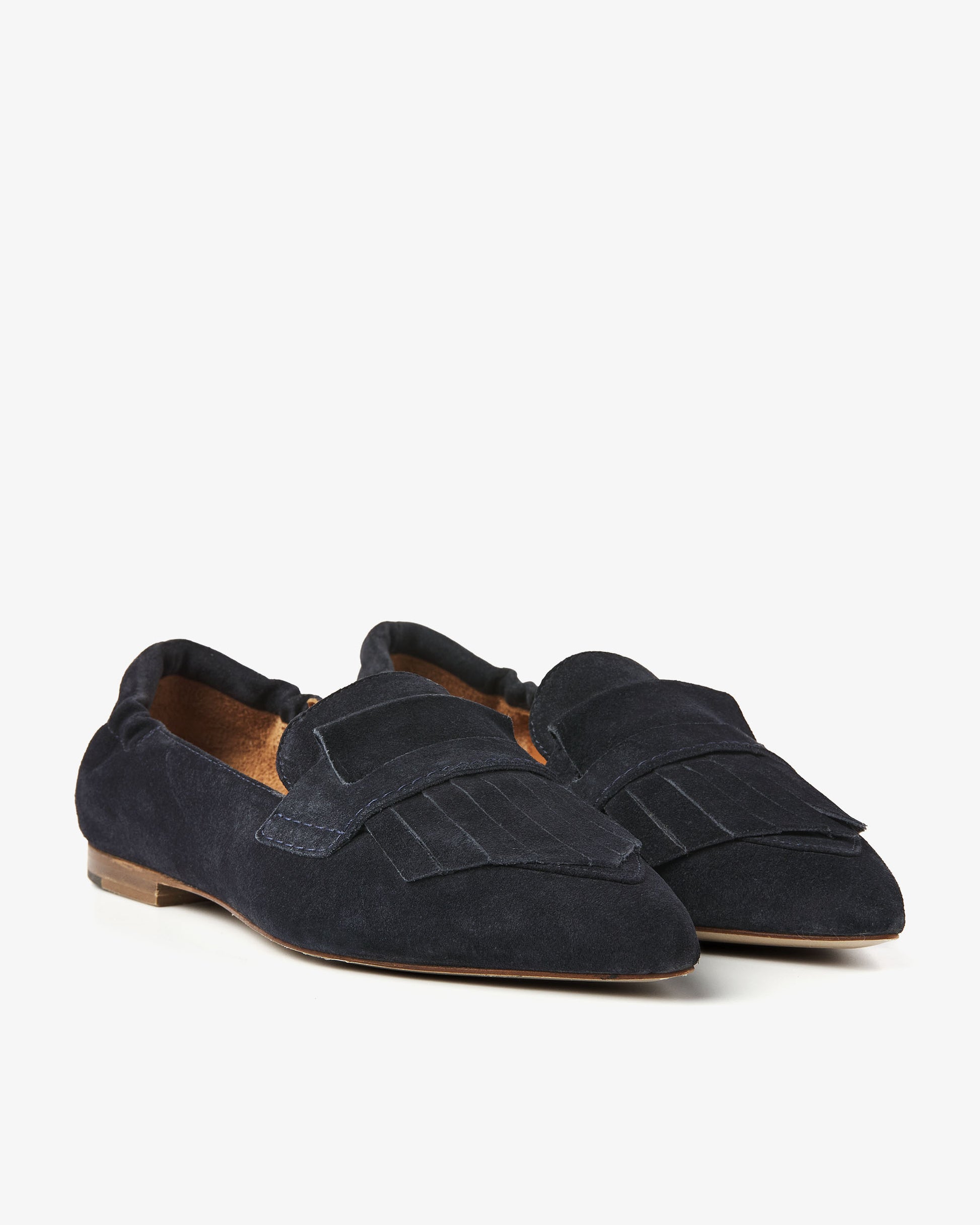 VIA VAI blauwe dames loafers Lola Oakley