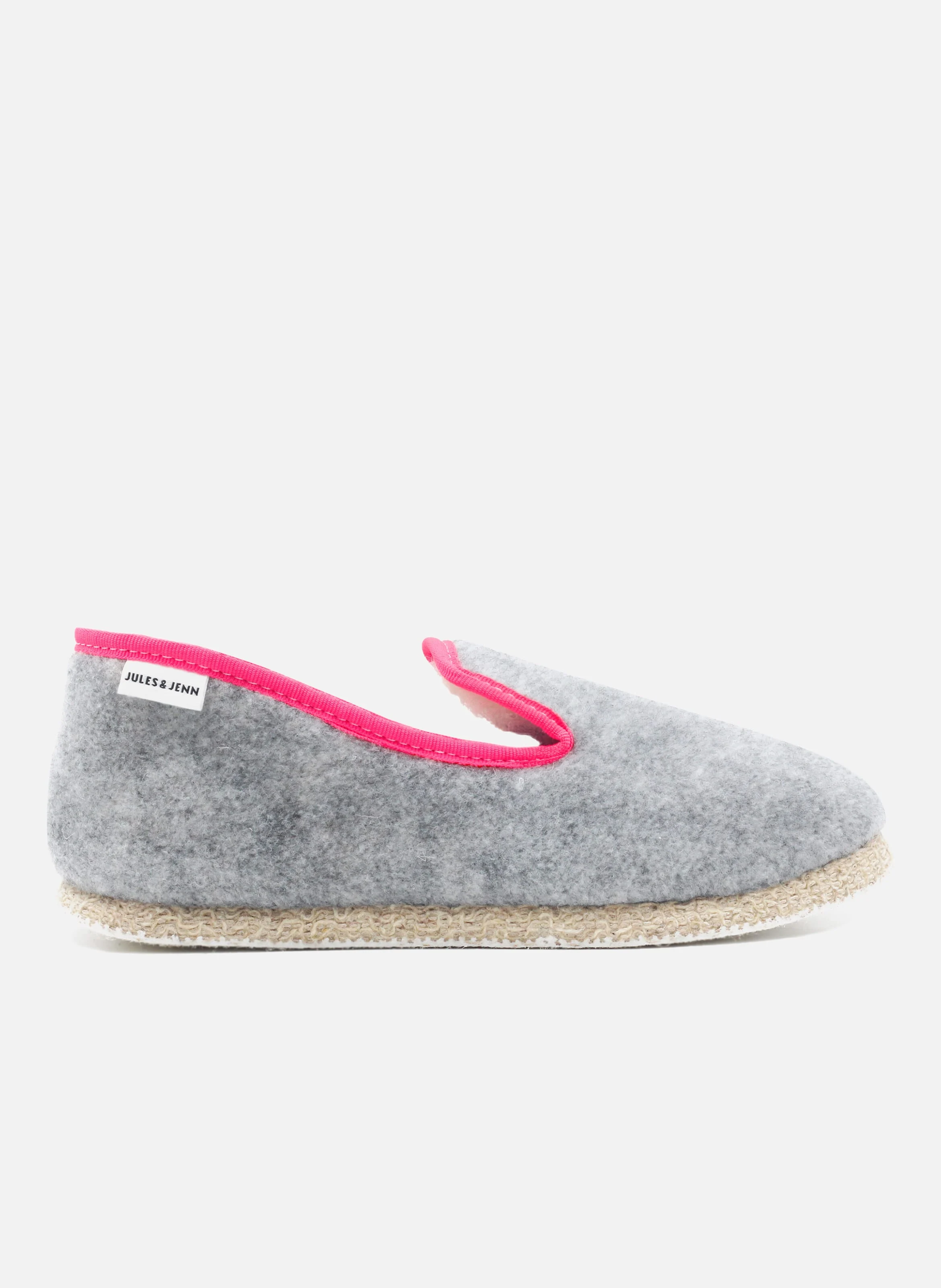 Charentaises tissu | Gris