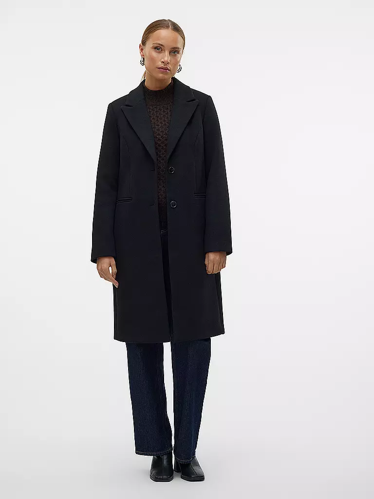 VERO MODA Mantel VMBLAZA  schwarz