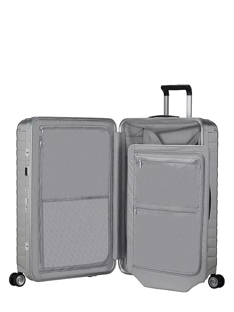 SAMSONITE Trolley PROXIS ALU Spinner 76 silber