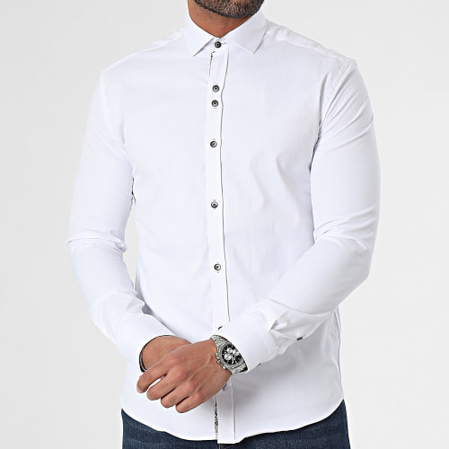 Chemise Manches Longues Blanc