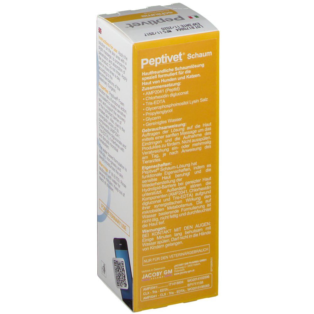 Peptivet® Schaum für Hunde und Katzen
