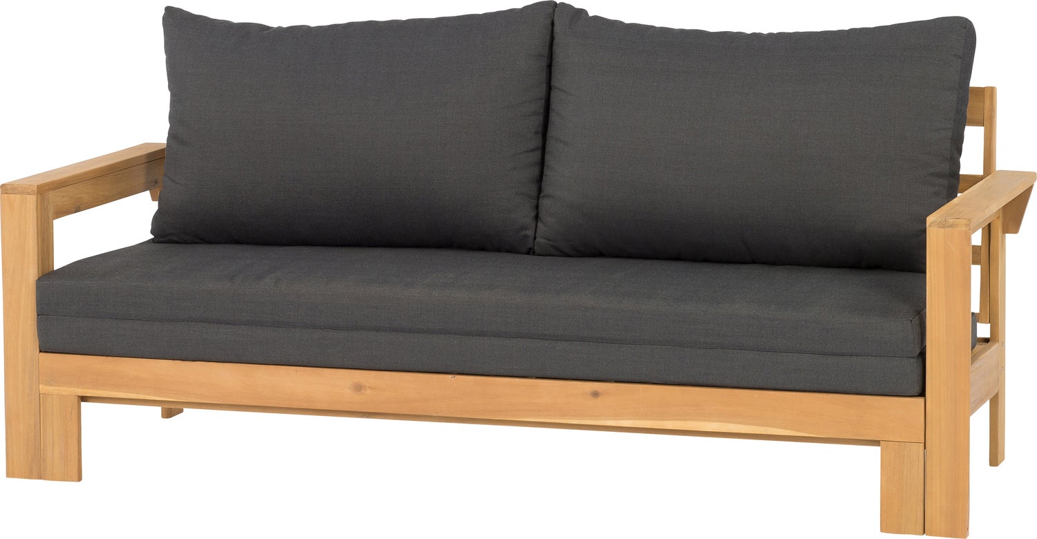 Intratuin 2-zits loungebank Lazy naturel