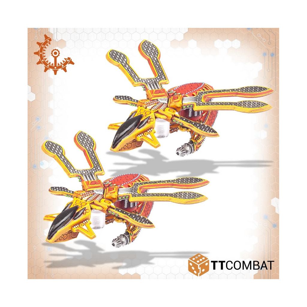 Dropzone Commander - Shaltari - Thunderbird Light Gunships