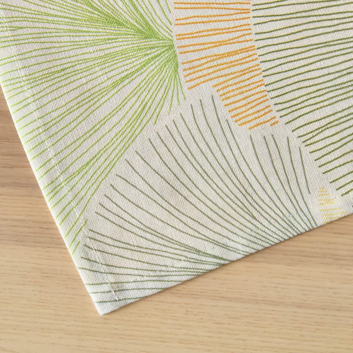 Nappe rectangulaire coton enduit (150 x 250 cm) Boston Multicolore