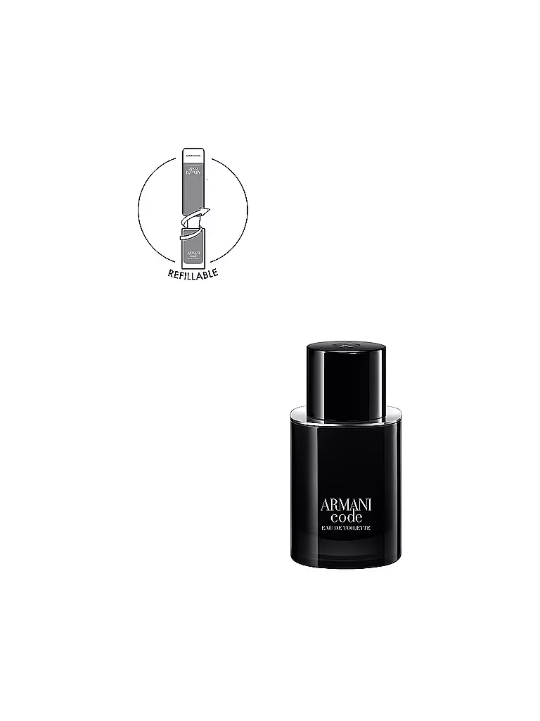 GIORGIO ARMANI Code Eau de Toilette 75ml Nachfüllbar keine Farbe