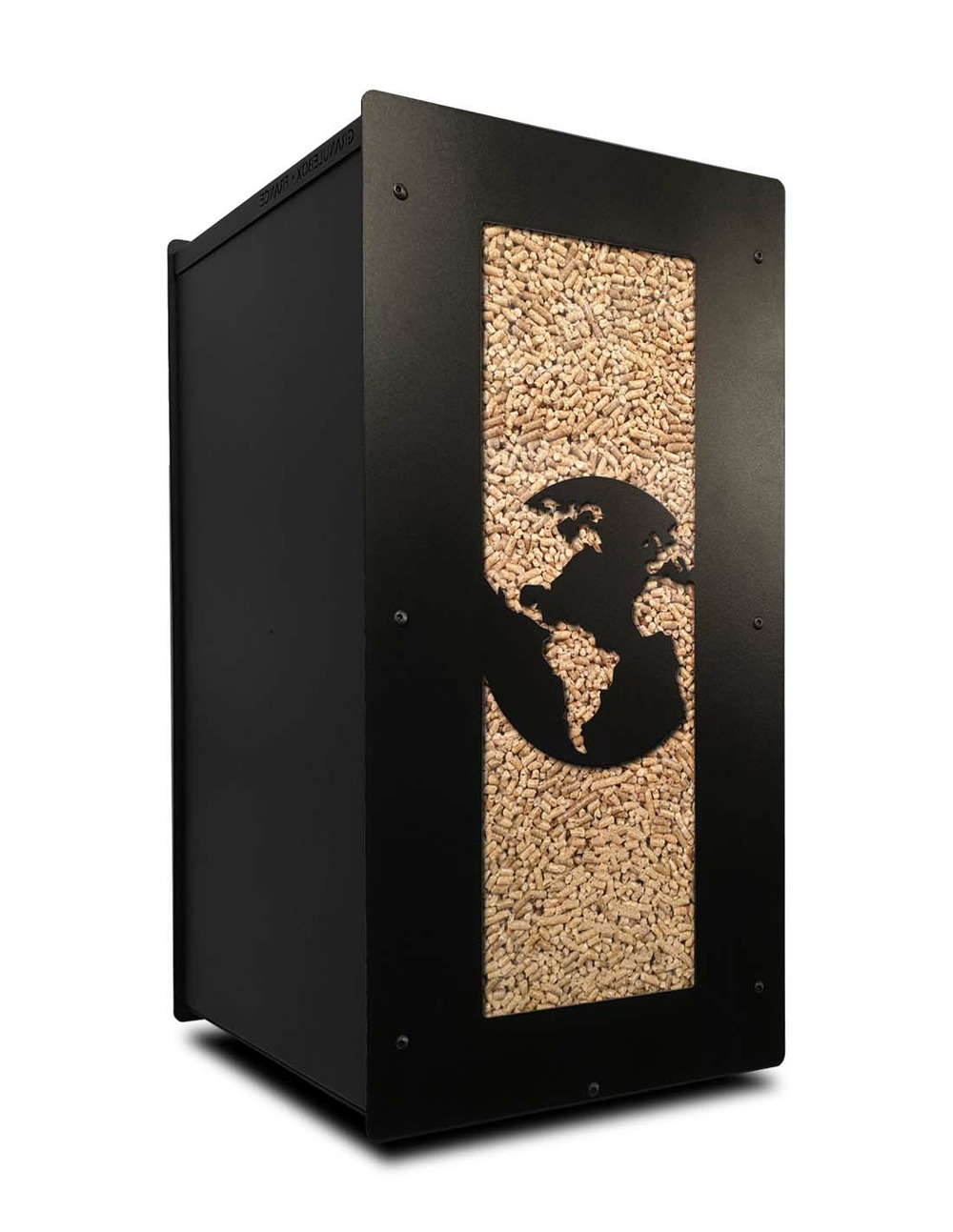 Stockage à granulés de bois 55Kg world noir