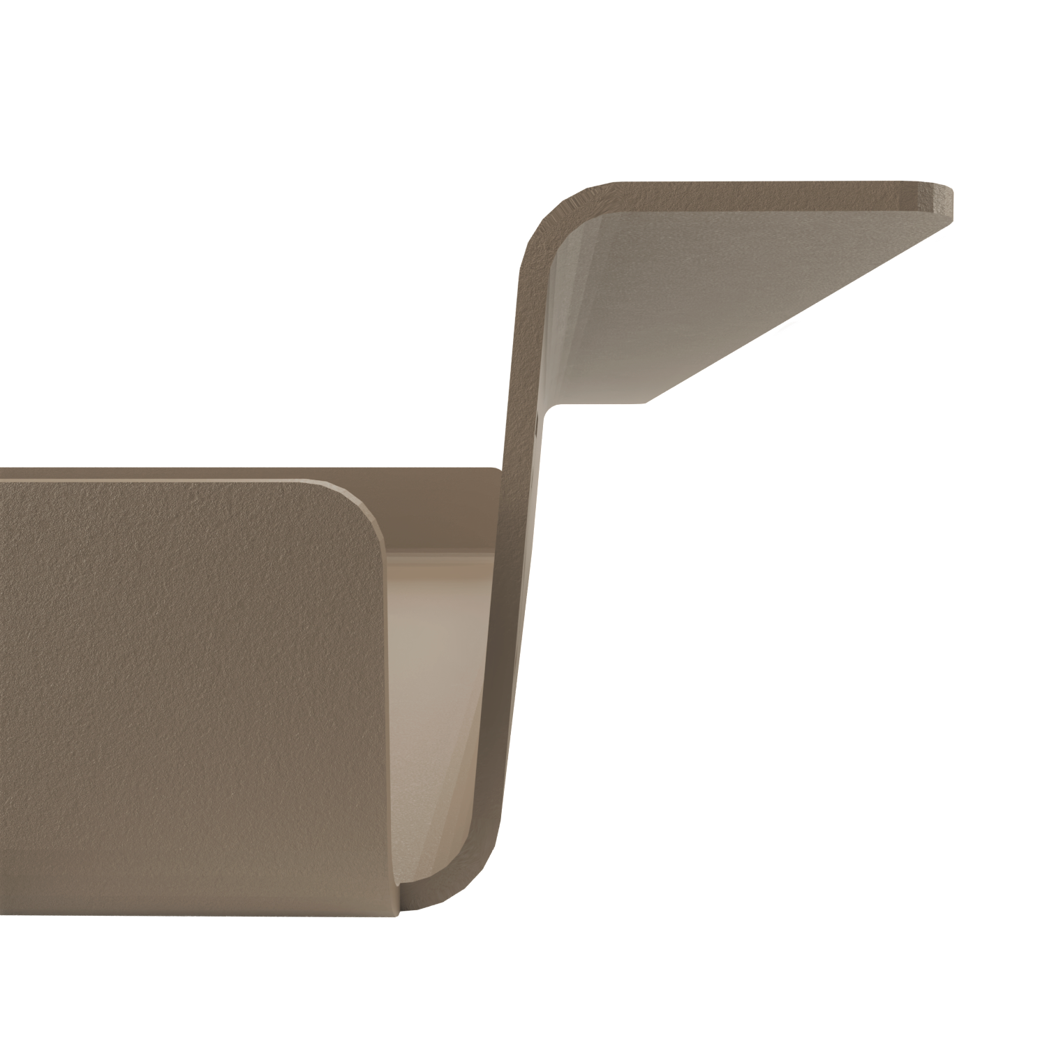 Dienblad Hocker Large Champagne