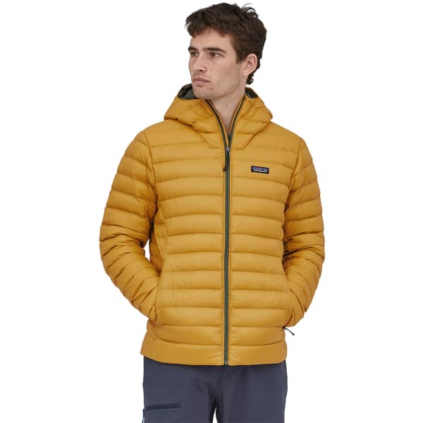 Doudoune randonnée PATAGONIA M'S DOWN SWEATER HOODY CABIN GOLD