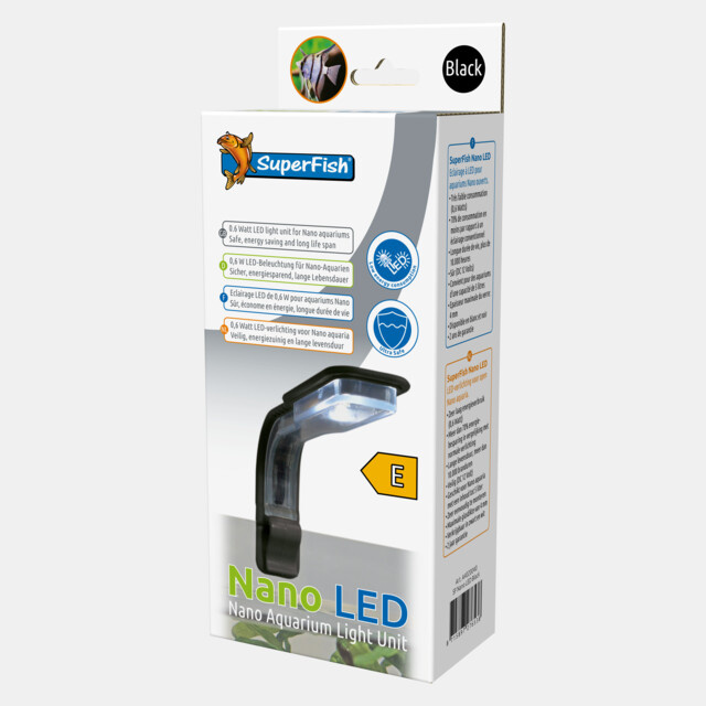 Superfish Nano Led Zwart