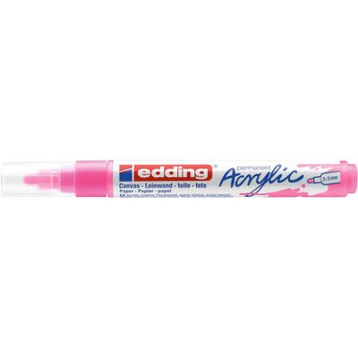 Edding 5100 - Marqueur acrylique - rose fluo