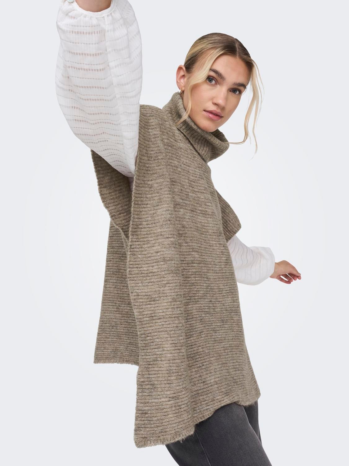 ONLLOVISA Poncho Camel