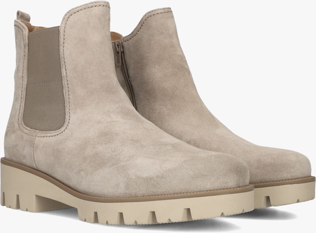 beige gabor chelsea boots 051