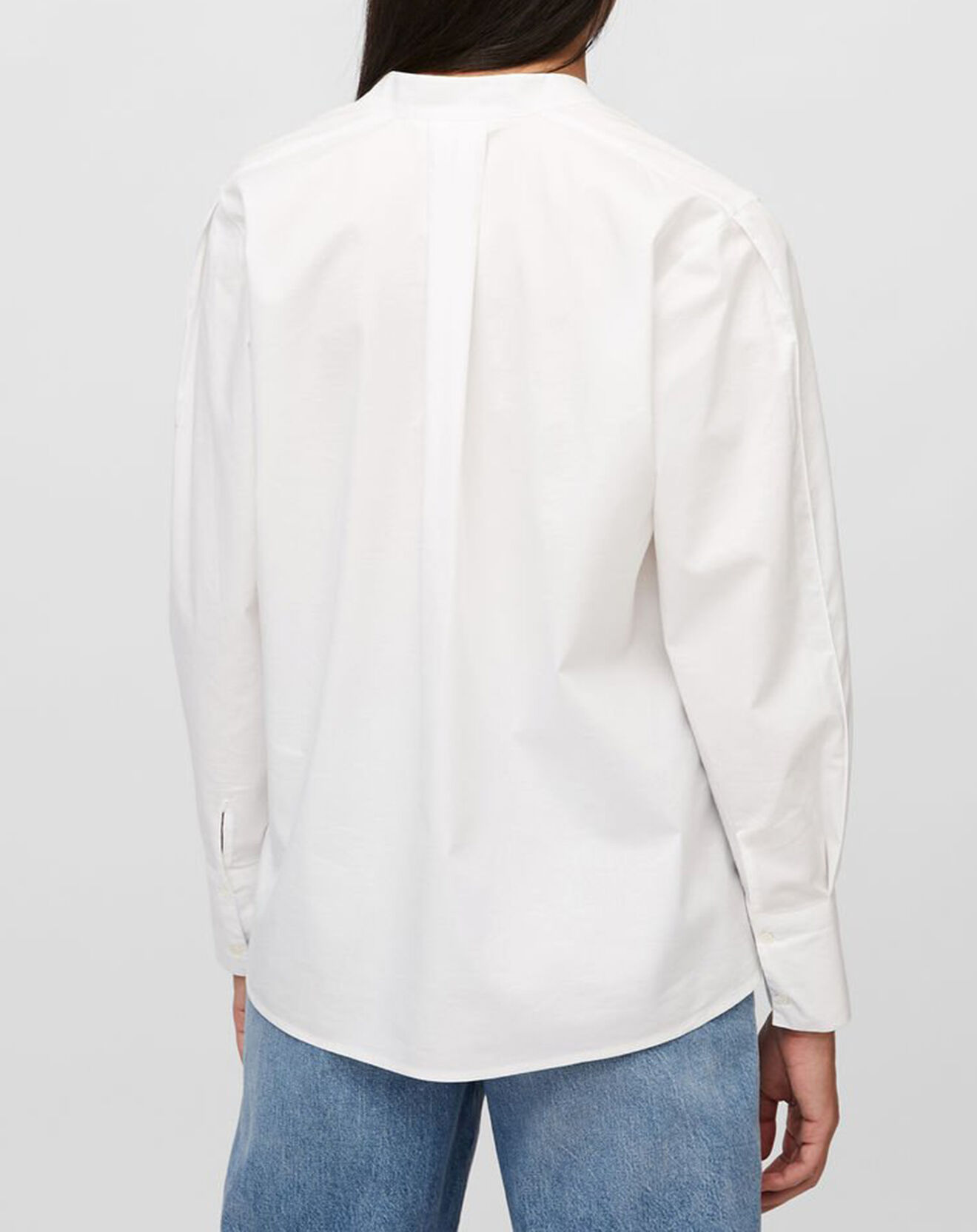 Marc O'Polo Chemise col mao blanche