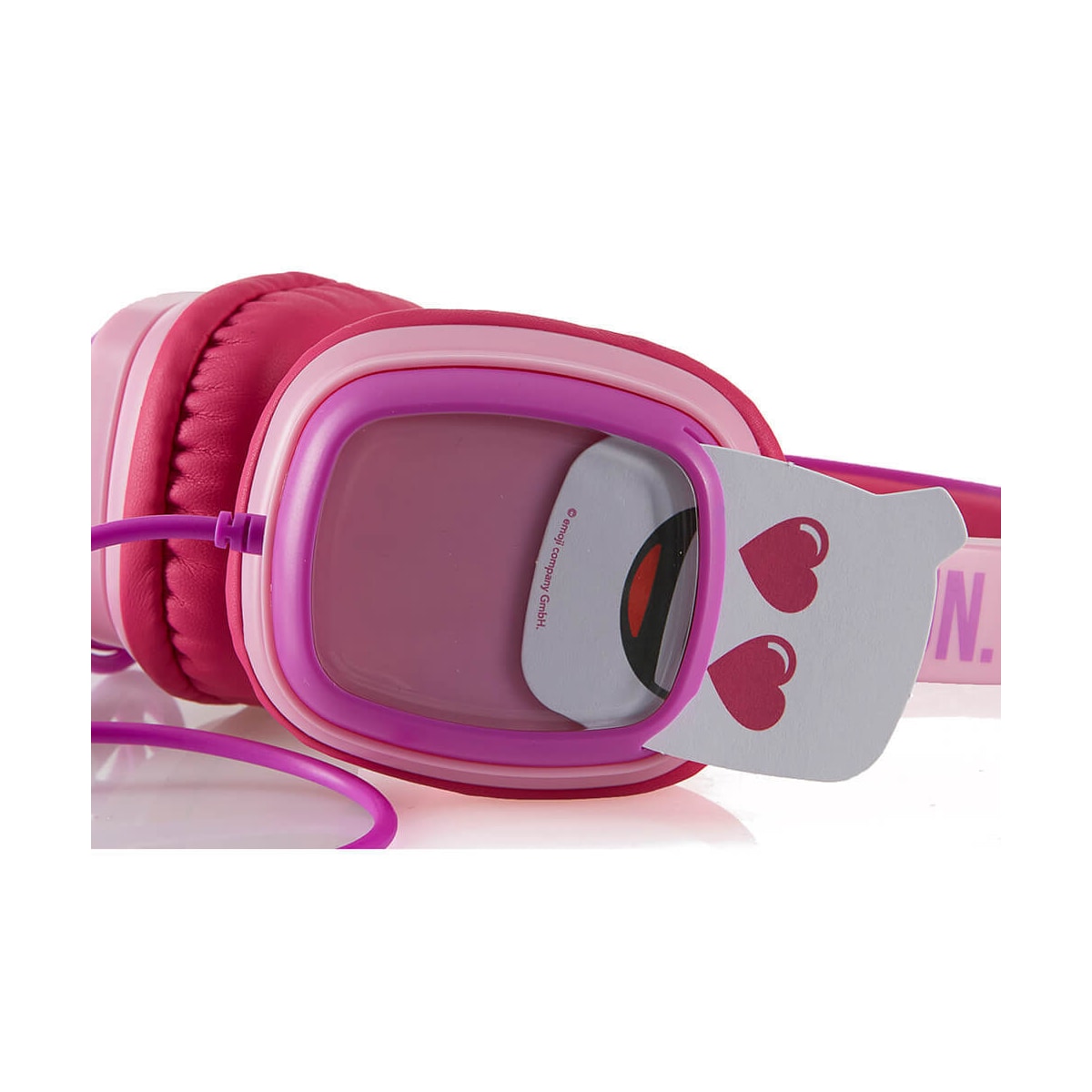 EMOJI Hodetelefon Flip N Switch Junior On-Ear Rosa 85dB