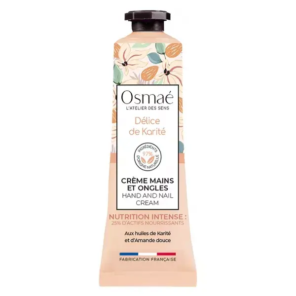 Creme para as mãos Osmaé com manteiga de karité, 30ml