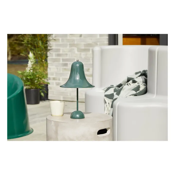 Verpan Lampe portative Pantop | Vert foncé