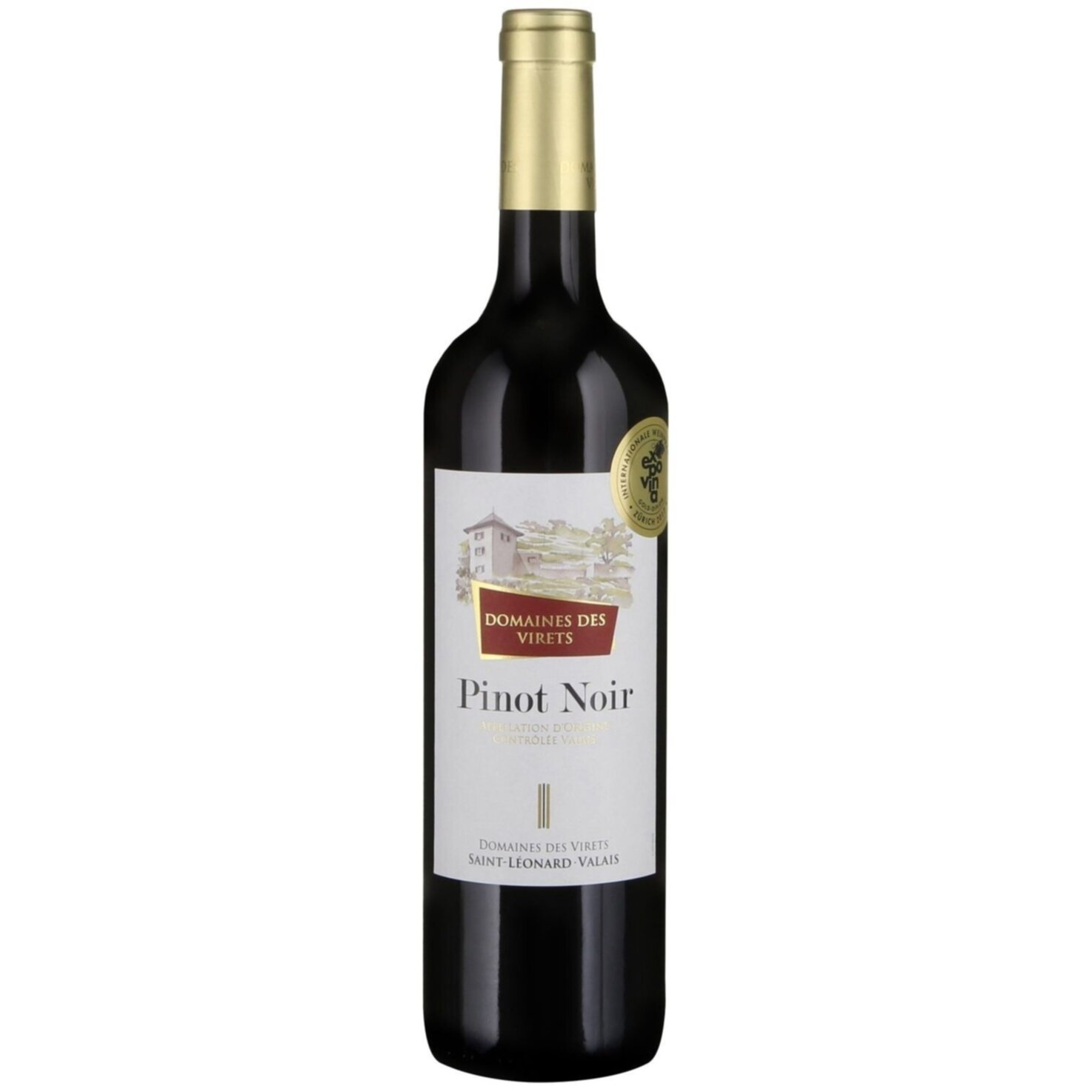 Valais AOC Pinot Noir Domaines des Virets -75cl