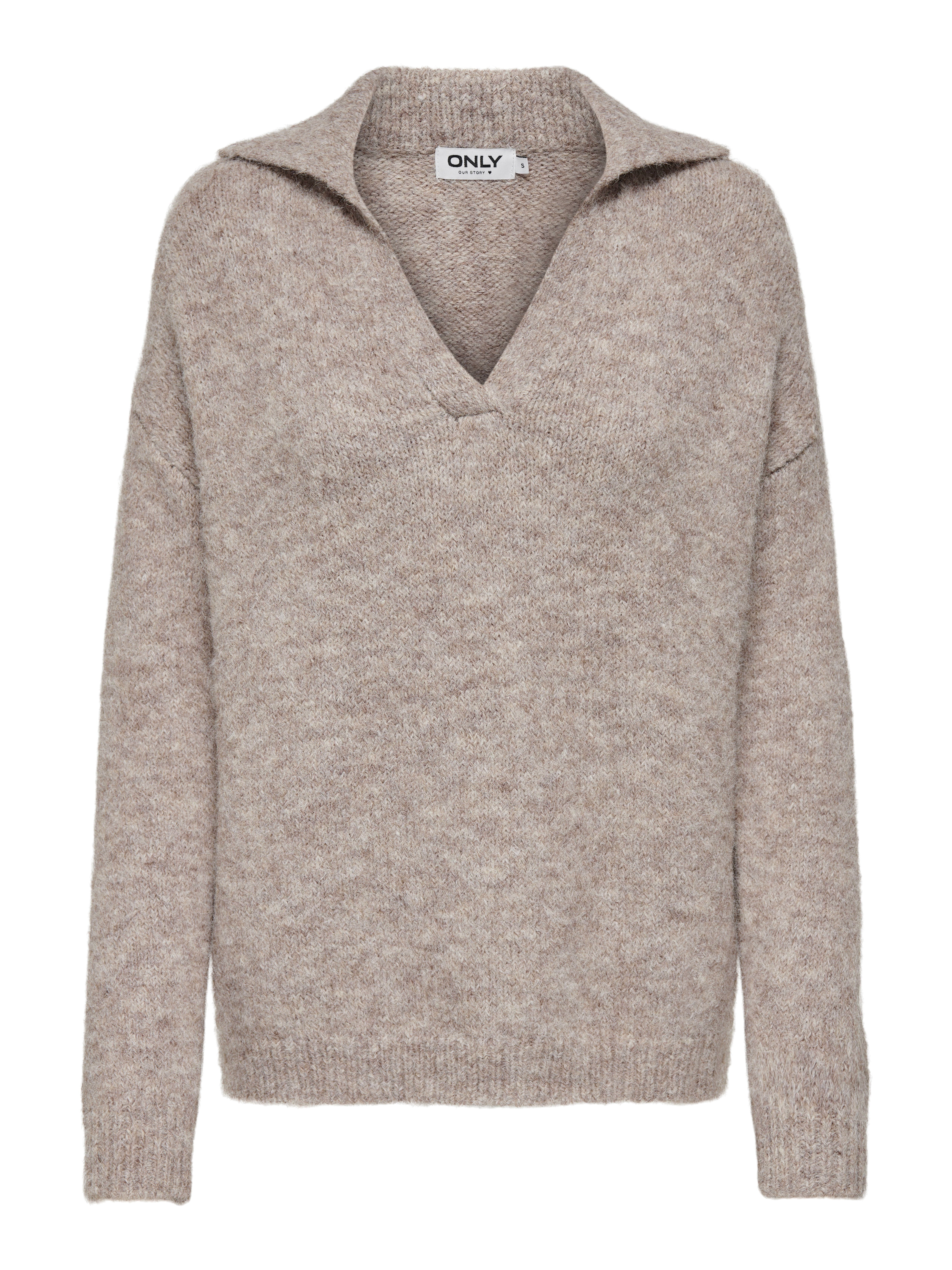 ONLMAGGIE Strickpullover Malt Ball