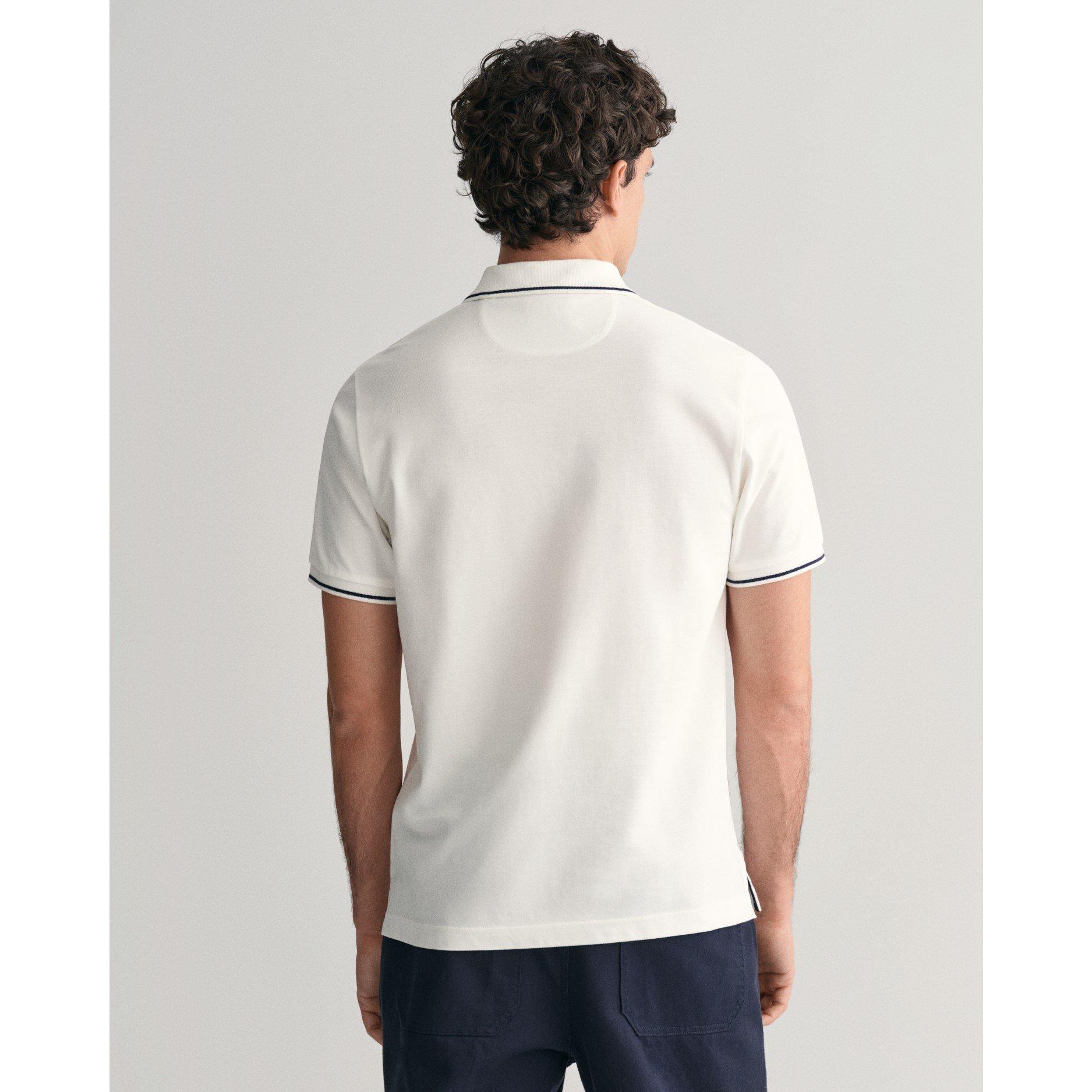 Gant Tipped Pique Polo Shirt