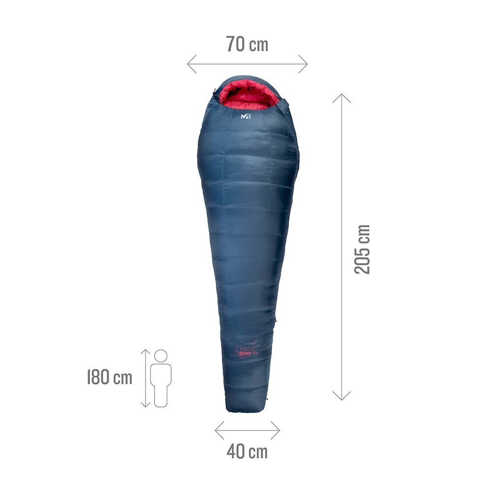Millet LIGHT DOWN 0°C - Sac de couchage Femme orion blue