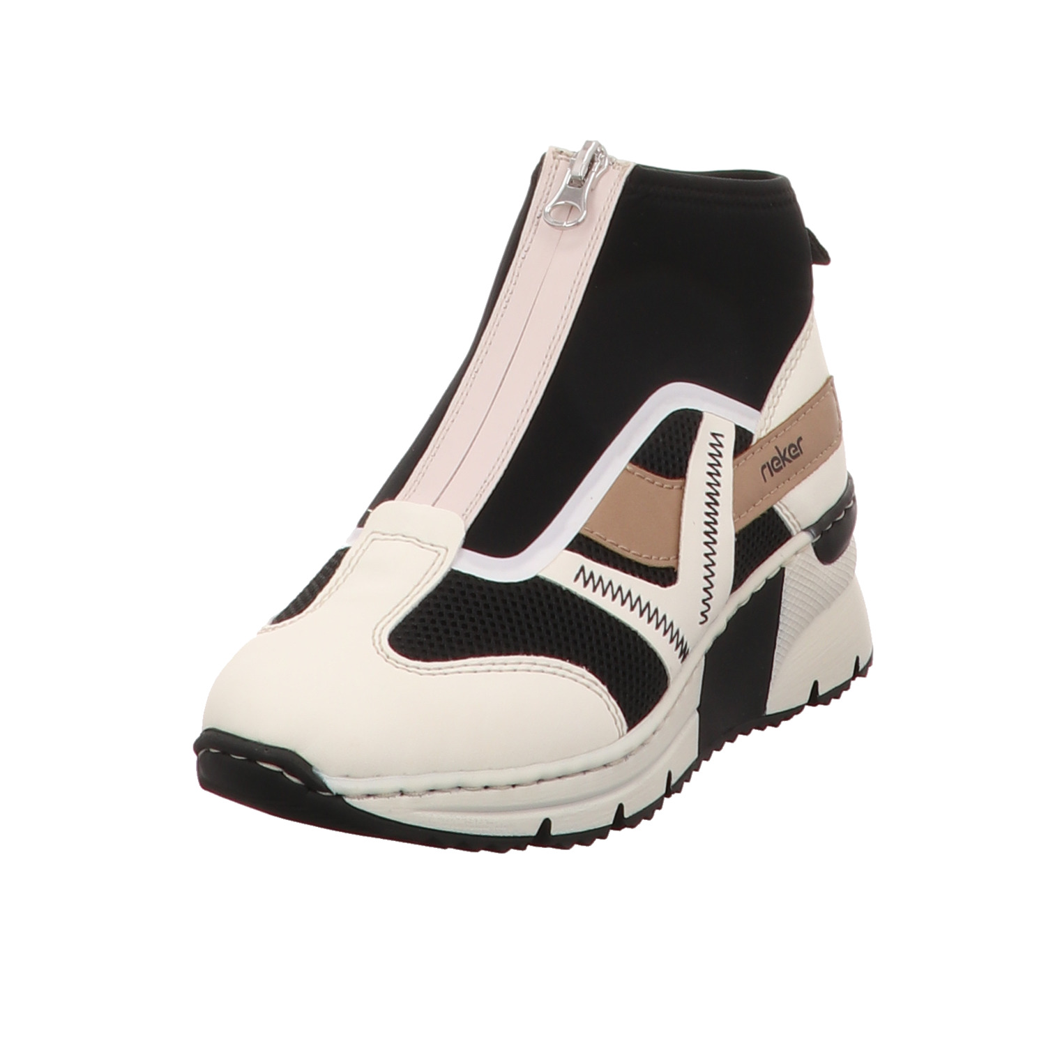Rieker Sneaker weiss/weiss kombi