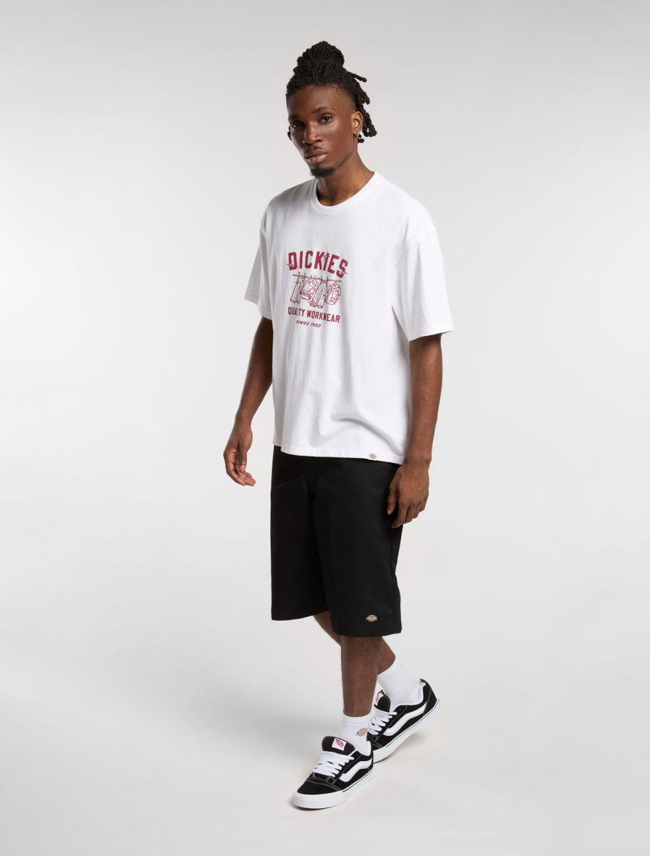 Dickies Laundry Boxy SS Tee White
