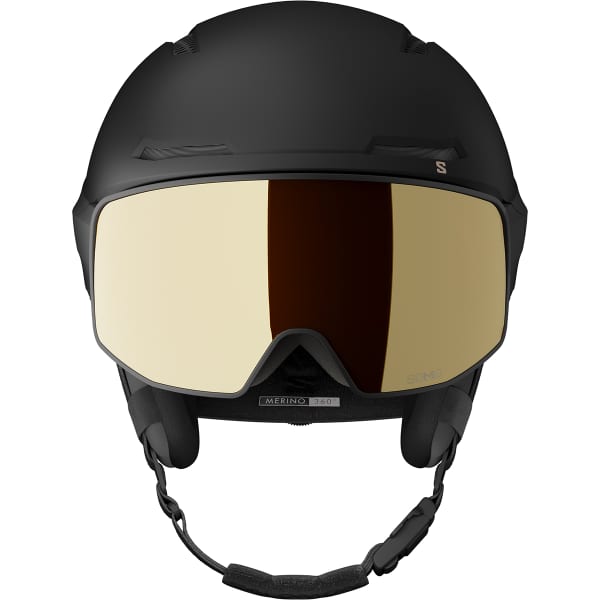 Casque de ski SALOMON DRIVER PRIME SIGMA PL BLACK / LIGHT BRONZE MET