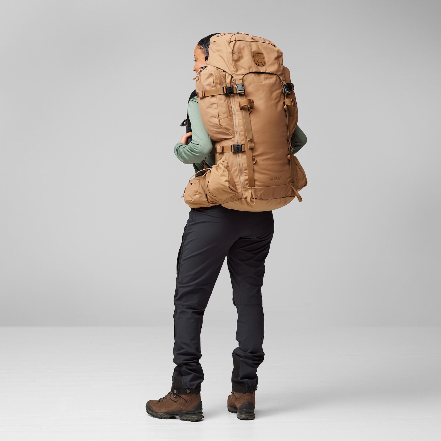 Fjallraven Kajka 55 M/L khaki dust