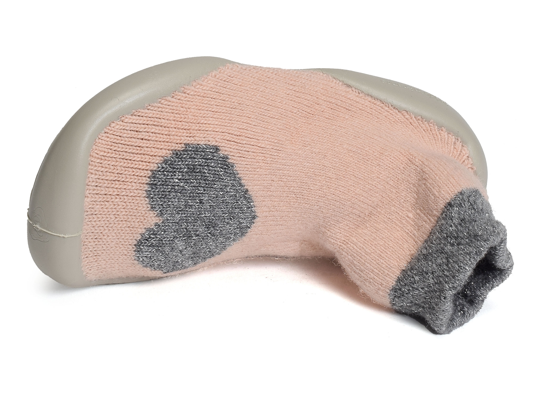 Warm heart rose gris