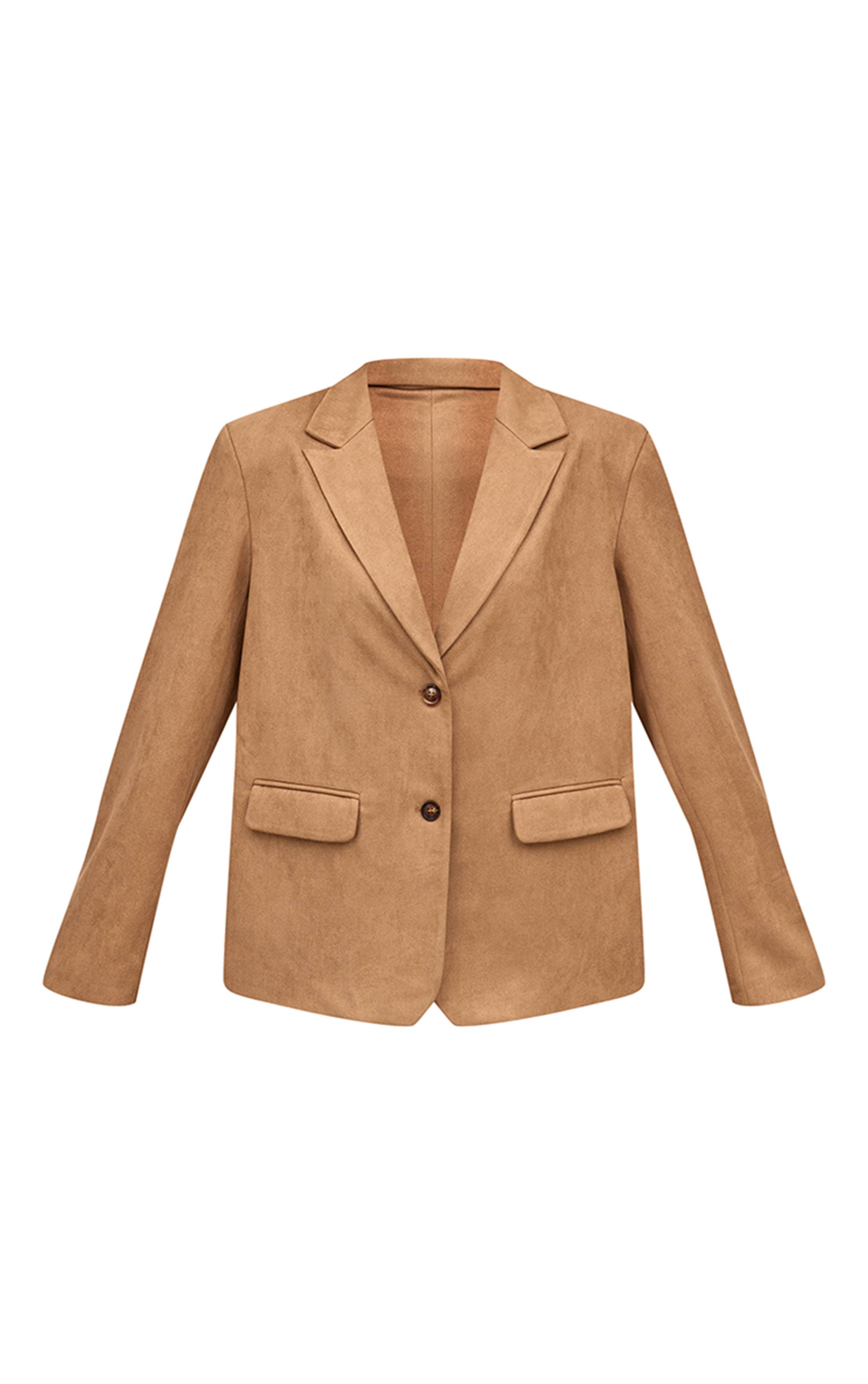 Sable Ensemble Coordonné Blazer Dad Oversize En Synthétique