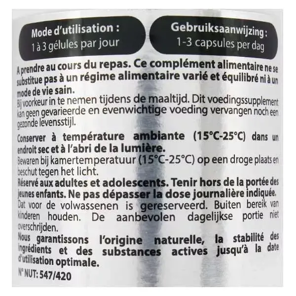 Vit'all+ Malato de Magnésio 500mg - 60 cápsulas vegetais