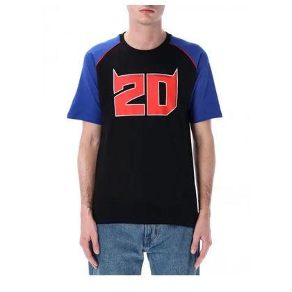 T-Shirt manches courtes Kenny FABIO QUARTARARO FQ20 - Noir