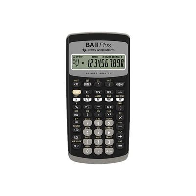 Calculatrice financière BA II Plus - pour étudiants en finance, comptabilité et gestion